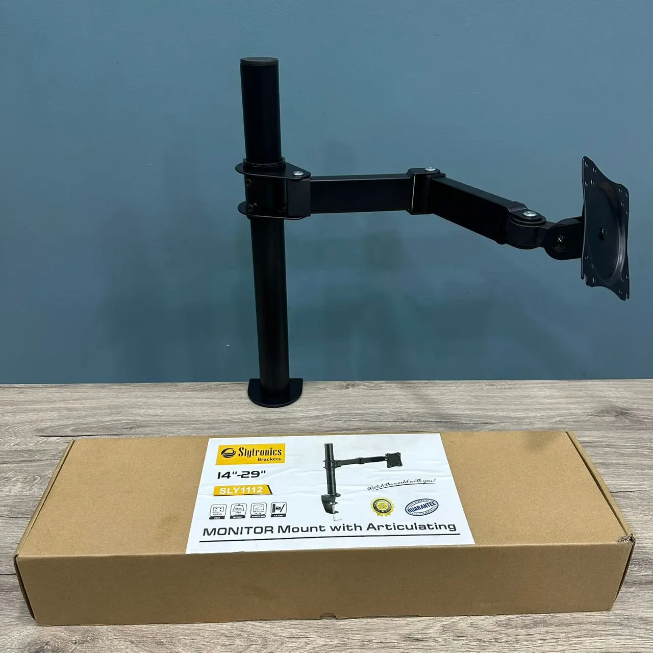 SUPPORT MONITEUR SLYTRONICS BRACKETS SLY1112 BLACK